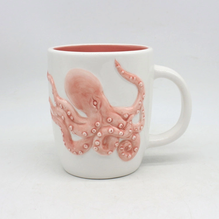 Oceano grossista Animal Mar 3D Caneca Ceramic Mermaid chávenas