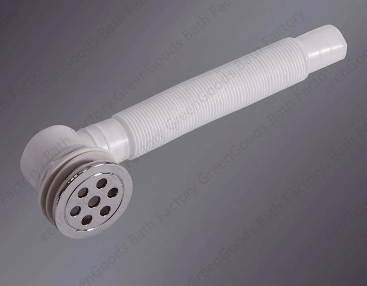 Drainer for L Shaped Bath Circular Shower Tray Drain