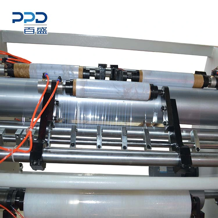 Audited Supplier PVC Cling Wrapping Film Slitting &Rewinding Machine