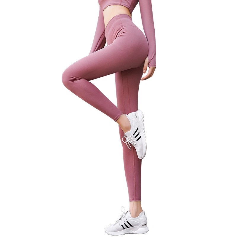 Mode Heiße Verkauf Hohe Qualität Slim Soft Atmungsaktiv Sexy Lady Großhandel OEM nahtlose Nacktheit Activewear Yoga Gym Fitness Leggings Sportswear Fitnesshose