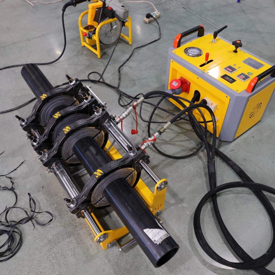 Welping DN 110 160 250 315mm Plastic Welding Machine Welding of Water Pipes, Natural Gas and Oil Pipelines