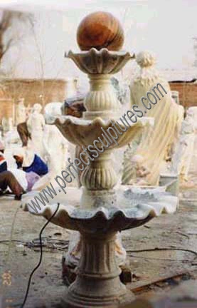 Garden Stone Marble Granite Floating Ball Water Fountain for Fengshui (SF-B099)