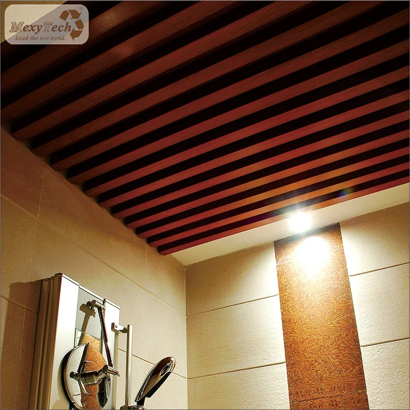 Indoor Decoration Fire Resistance Free Maintenance PVC Ceiling for Custom Design Project