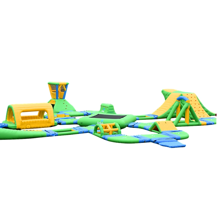 Customized Inflatable Water Park Obstacle Course/ Aquatic Sport Platform Inflatable Floating Water Park Inflatable Water Park Sport Play Equipment Floating Aqua