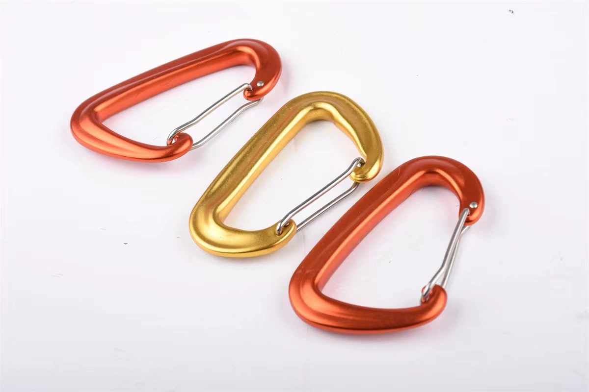 Wholesale Outdoor Small Mountaineering Buckle Backpack Hook D-Type Safety Buckle