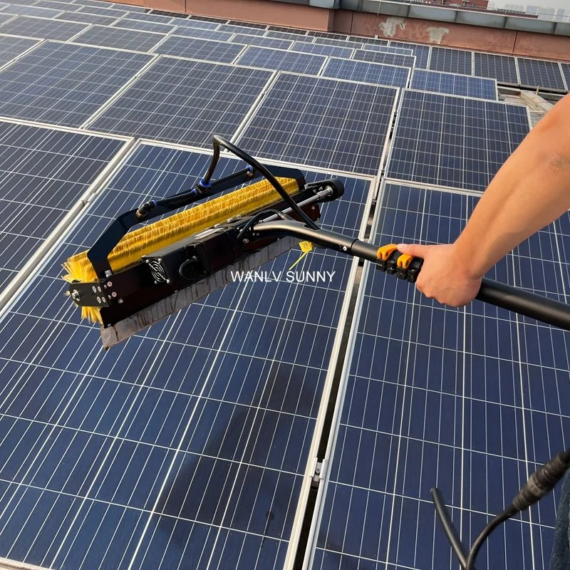 Lieferant Custom Outdoor Nasskörper Elektrische Schuh Elektrische Solarpanel Rolle Toilettenschrubber Schwämme Bad Auto Waschbürste Reinigung Pinsel