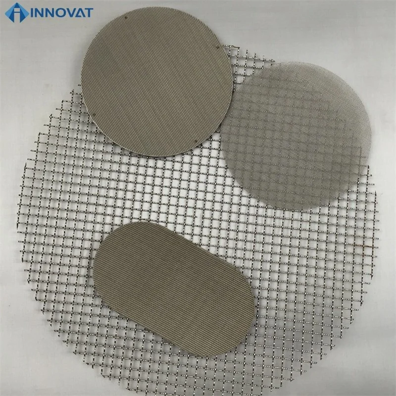 Round Screen Mesh Disc Ss 304 Stainless Steel Woven Mesh Filter Screen Disc with High quality/High cost performance 