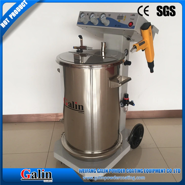 New/ Manual / Automatically/ Electrostatic / Powder Coating/ Painting / Spray Equipment with Fluidized Hopper - K303