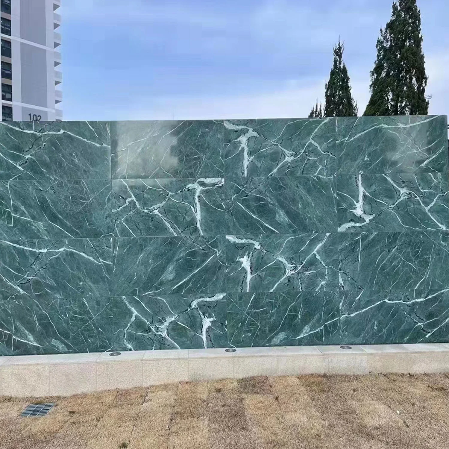 China Natural Marble Company Verde Alpi Green Granite Marble Price