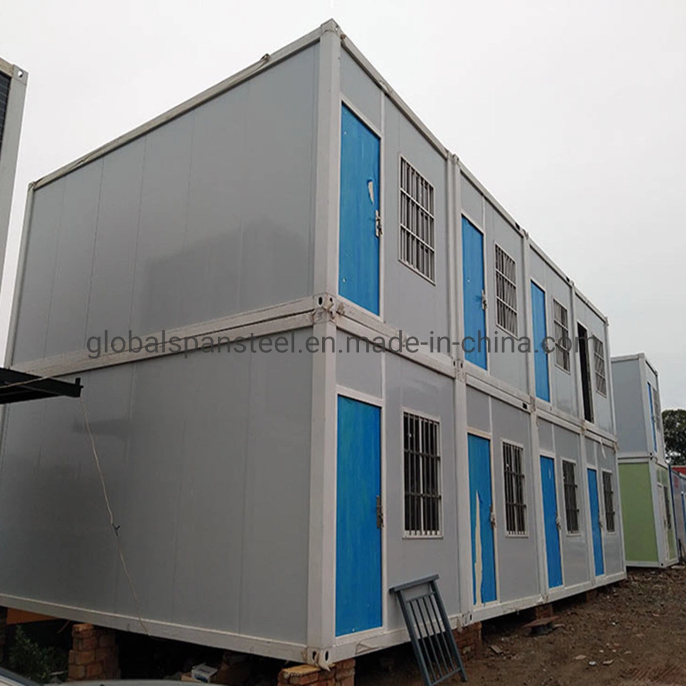 Light Steel Frame Prefab Sandwich Panel Home Vorgefertigten Container Office Haus