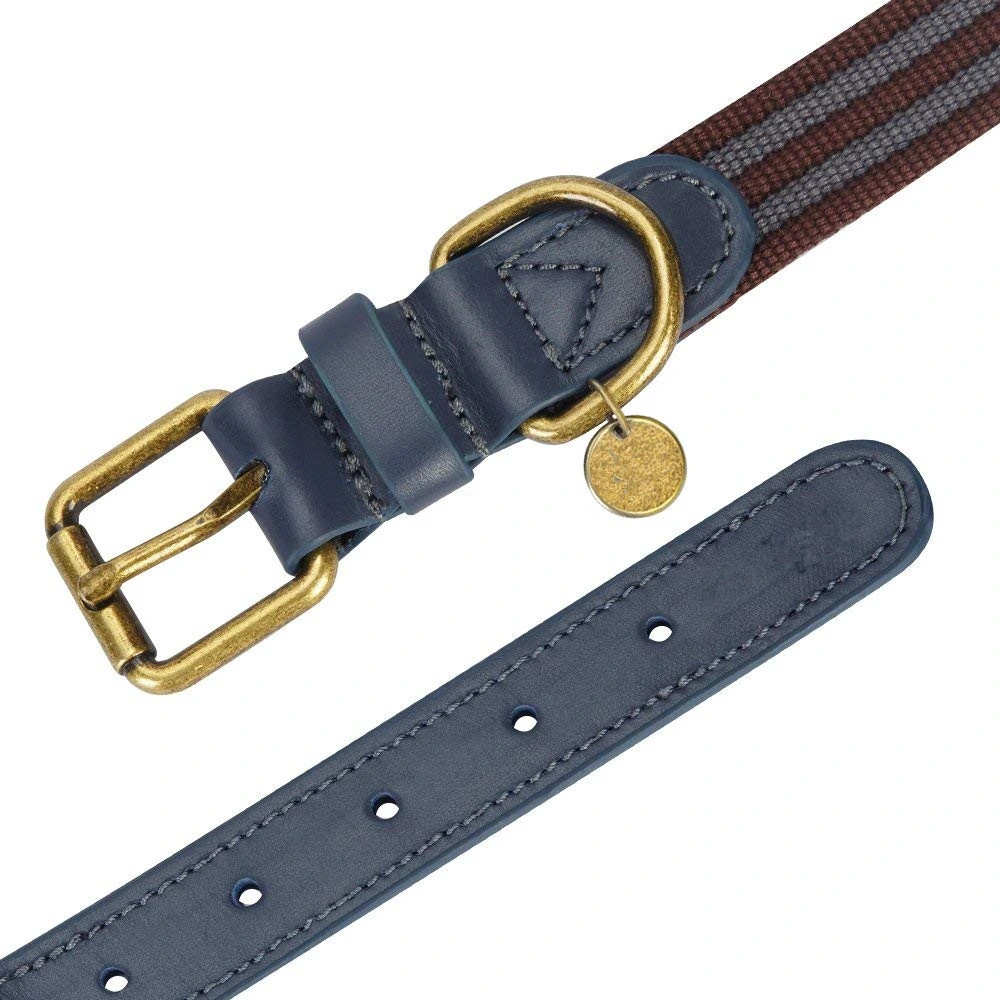 High quality/High cost performance Round Soft Leather Dog Pet Collar with The Latest Design