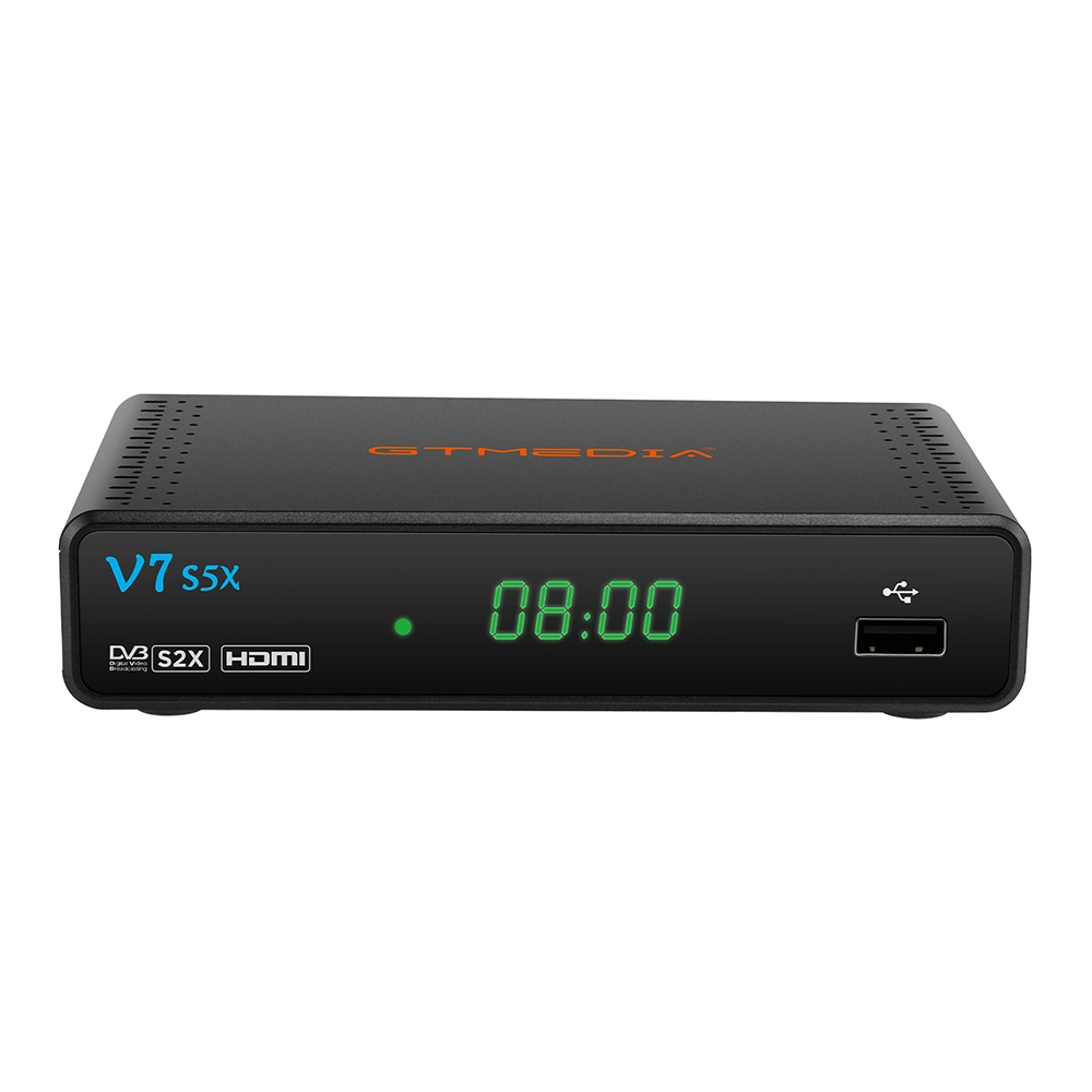 Gtmedia V7 S5X DVB-S2/S2X Receptor de Satélite com USB WiFi ZCL Livre Receptor Digital