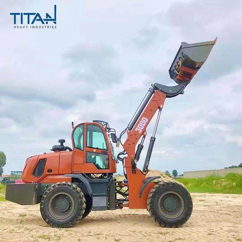 Telescopic articulating loader telescopic loaders made in china Tian TL3000T