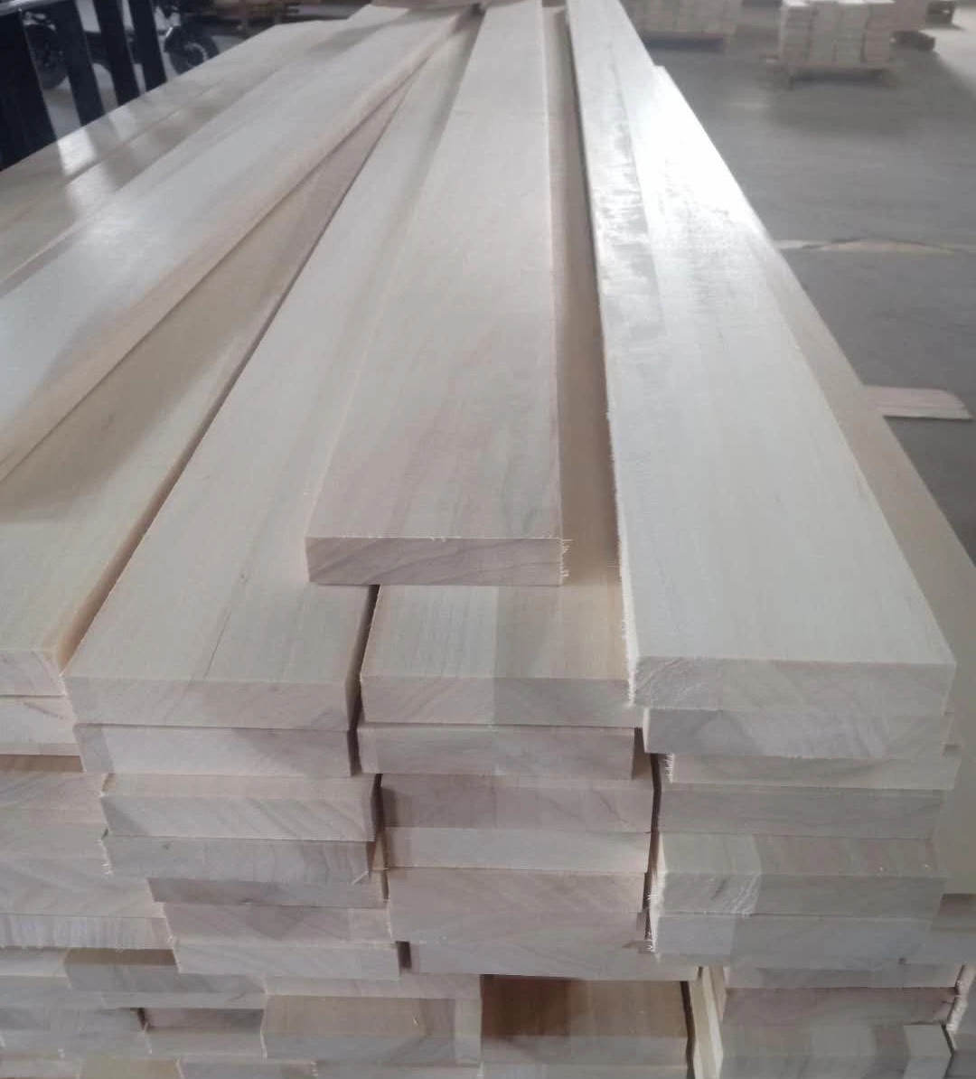 Finished Solid Wood Furniture Panel Poplar Board