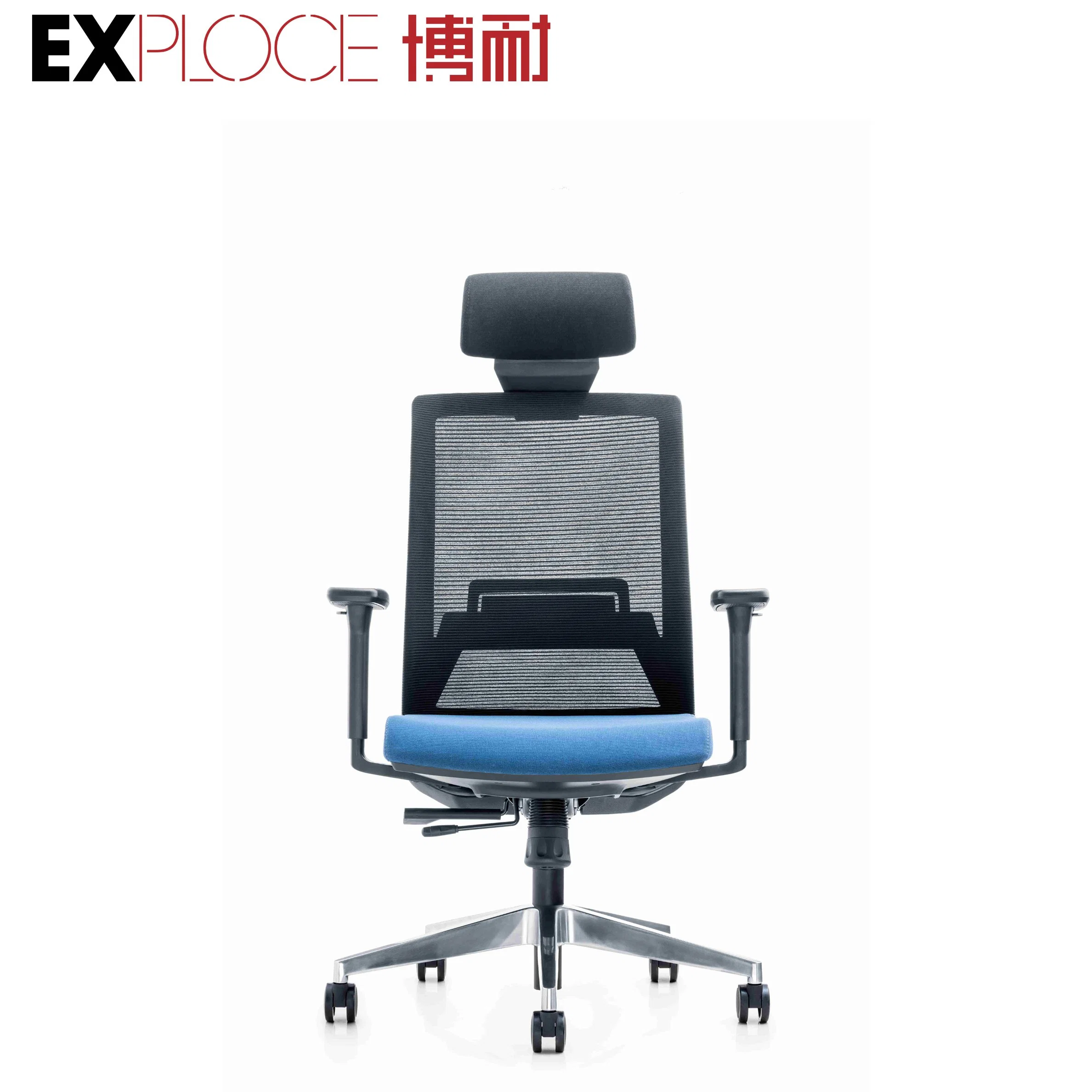 O melhor preço Europa Ergonômico design Design de volta a cadeira de escritório Computador Executivo Alta Rotação de malha para trás