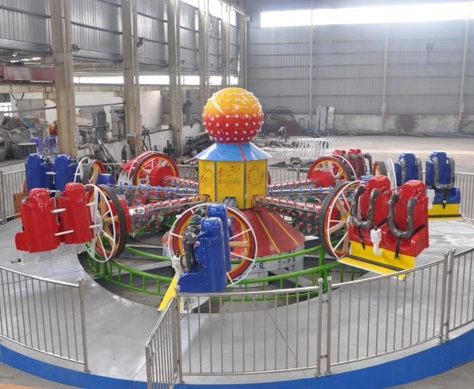 Hot Sales Outdoor Carnival Amusement Park Rides 360 Degree Rolling Boat Music Rides