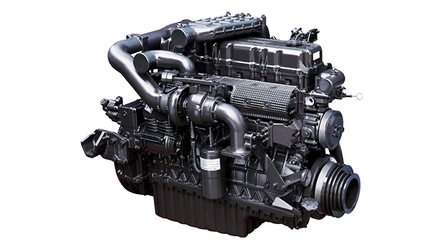 Water-Cooled 254 квт 6 цилиндров Doosan дизельного двигателя для автомобиля (DL08S)