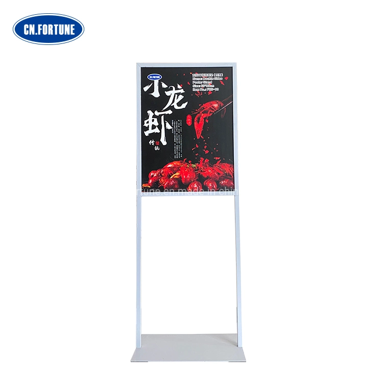 China Proveedor Custom Outdoor Indoor dobles caras Banner Display Stand Soporte para la promoción de posters