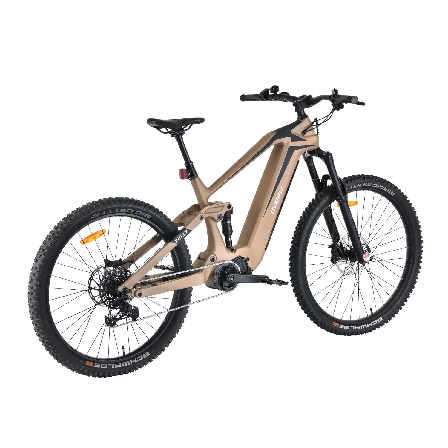 11 Speeds Electric Mountain Bike with Carbon Frame by China Manufacture