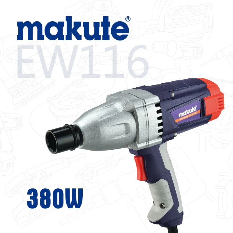 Makute 380W Electric Impact Wrench of Power Tools (EW116)