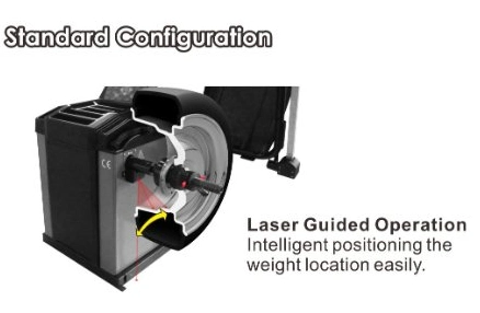 Software 3D Wheel Balancer Wheel Balancing Machine S-799