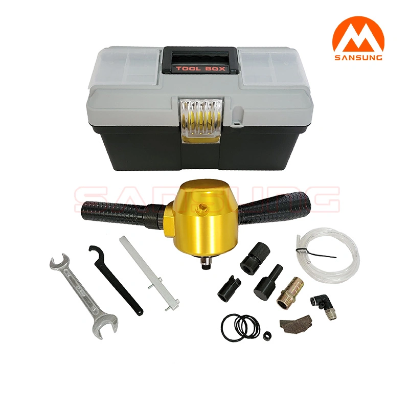 China Manufacturer Factory Price for Sale Cme Atlas Epiroc SA220 HD Hand-Held Air Pneumatic Electric Electrical Stone Rock DTH Button Bit Sharpening Machine