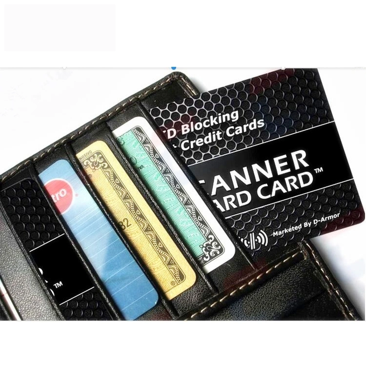 Hot Sale Factory Price 13.56MHz&#160; Rifd&#160; Blocking&#160; E&#160; Blockingcard&#160; for Bank&#160; Card