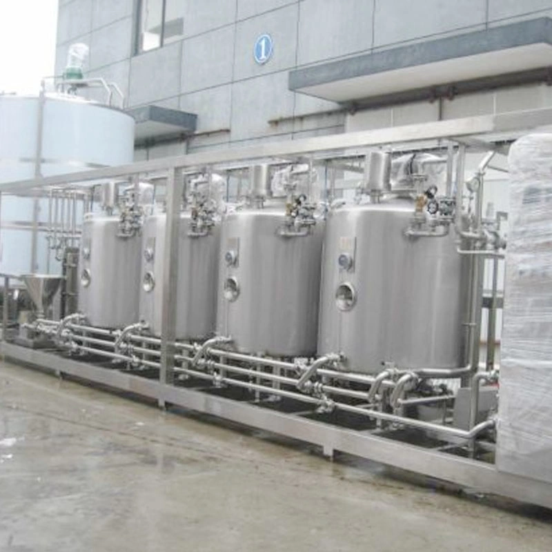 Automatic Ce Standard full-auto blending system and CIP system flavor milk production line