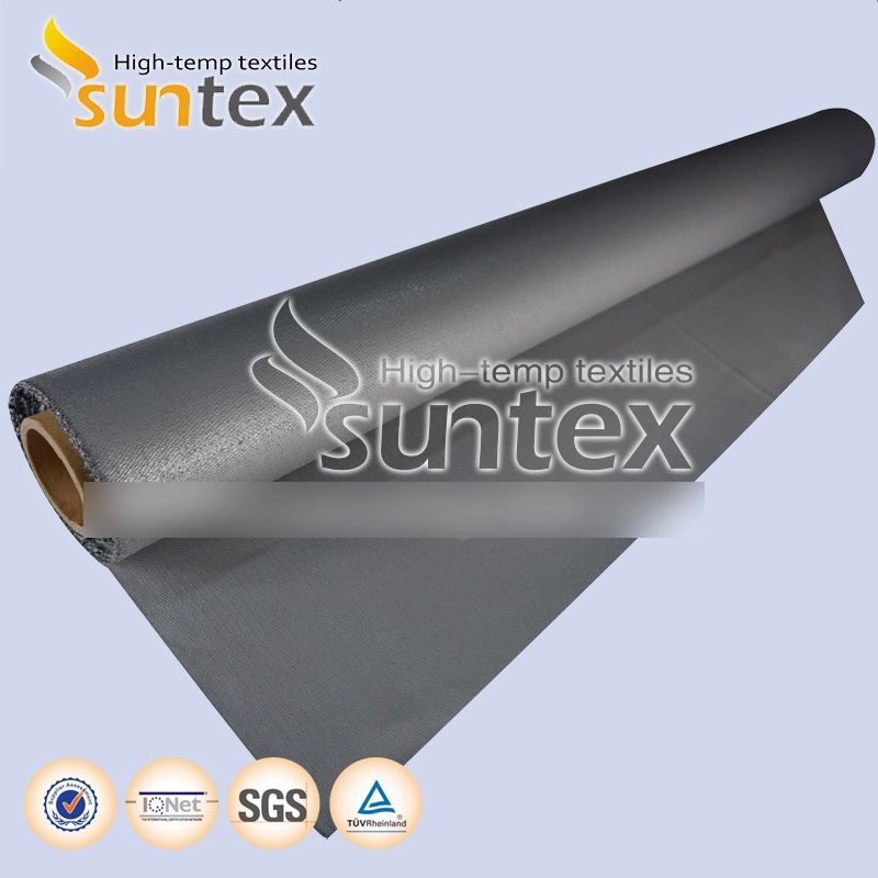 Good Elasticity Silicone Coated Glass Fiber Fabric Used in Petroleum Fields