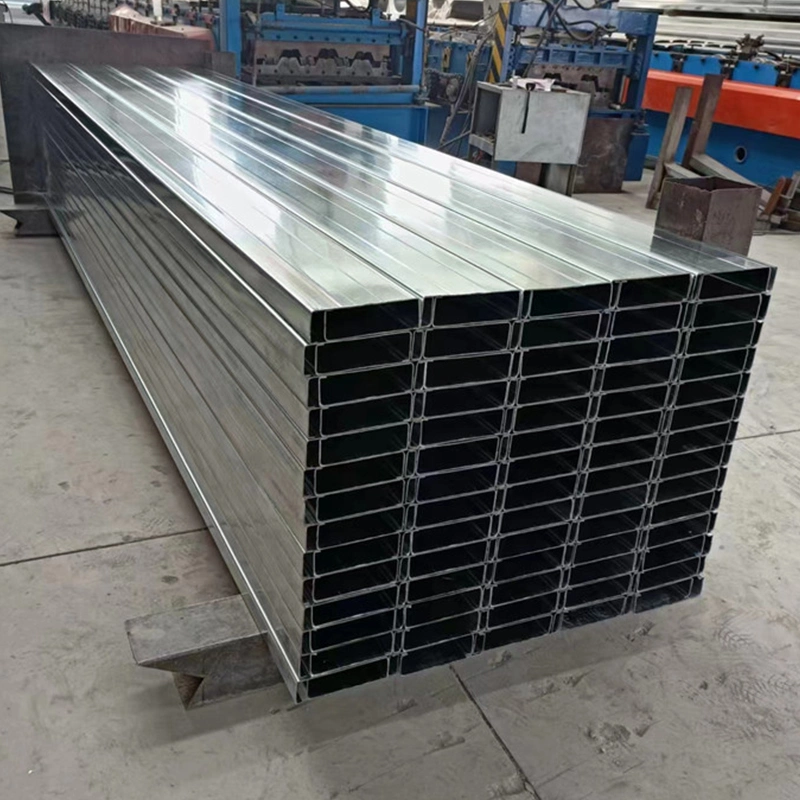 Manufacturer Customized Cold Formed Steel C Purlin Wear Resistant Hot DIP Galvanized Steel Beam