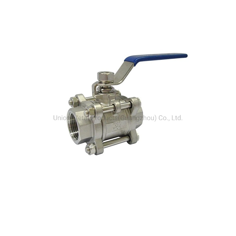 NPT 304 Stainless Steel 2PC Cast Ball Valve Full Port