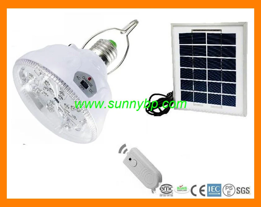 3W Solar Cell Energy Bulb for Home Lighting