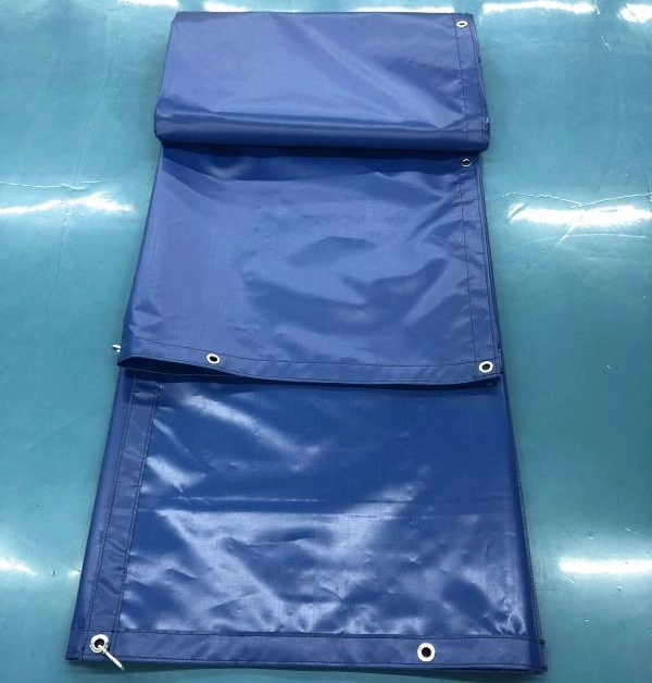 Wasserdichtes, robustes, feuerhemmendes, UV-beständiges Vinyl, Canvas, Nylon Beschichtete Abdeckplane für den Außenbereich PVC-Abdeckplane