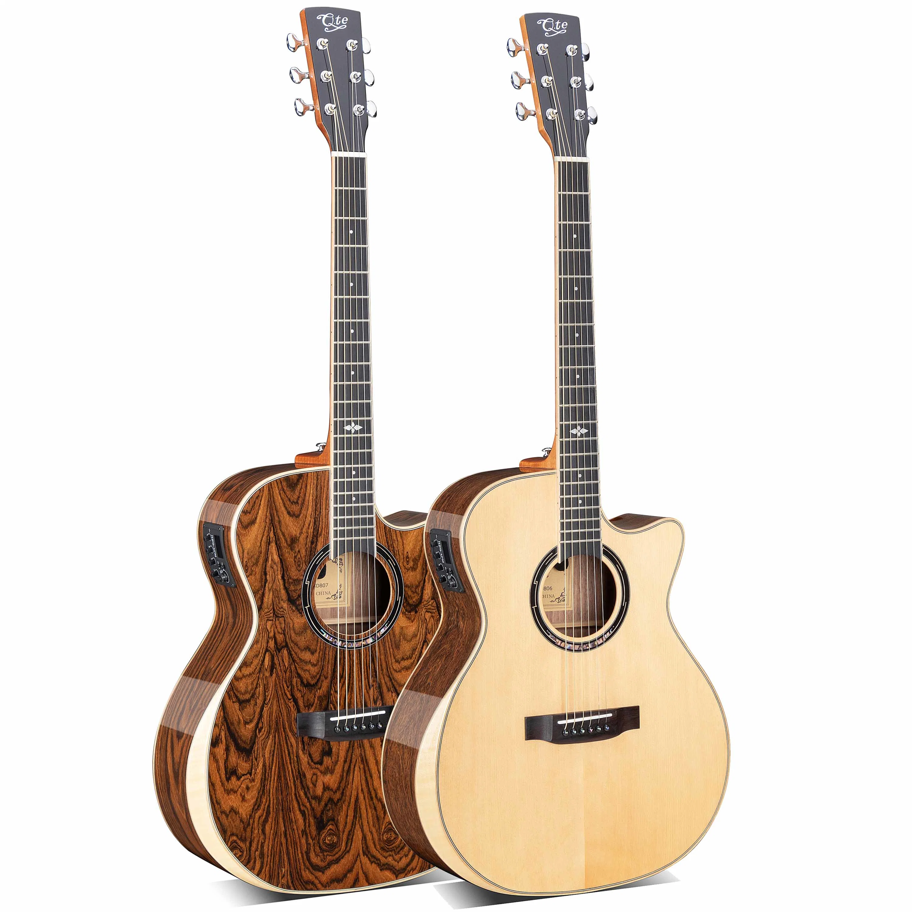 Wholesale/Supplier musical instruments Guitar 40 pouces Matte Acoustic Guitar for Adultes