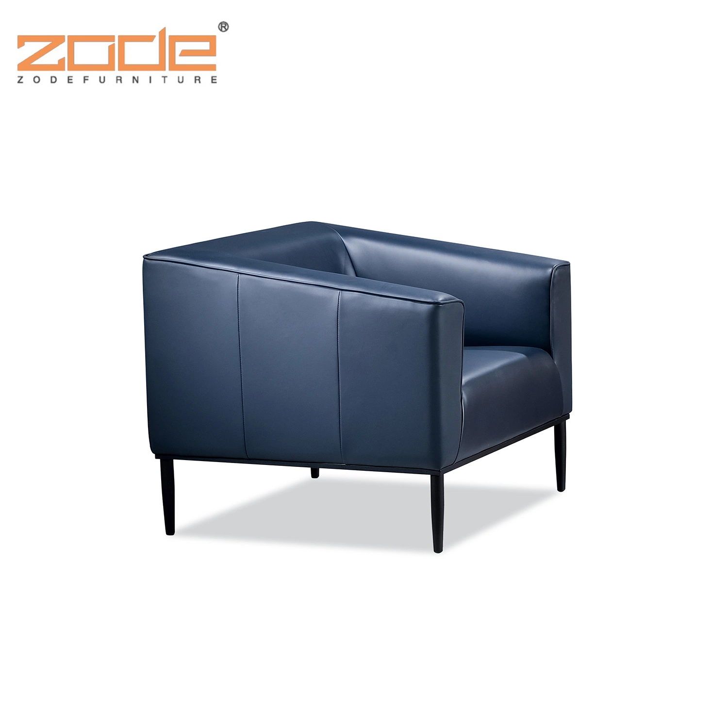 Zode Salon de réception moderne simple italien Bureau Canapé en cuir PU