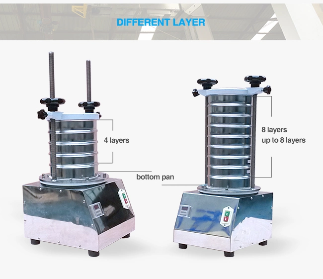 Standard Size Sieve Test Sieve Machine with 20 Micron