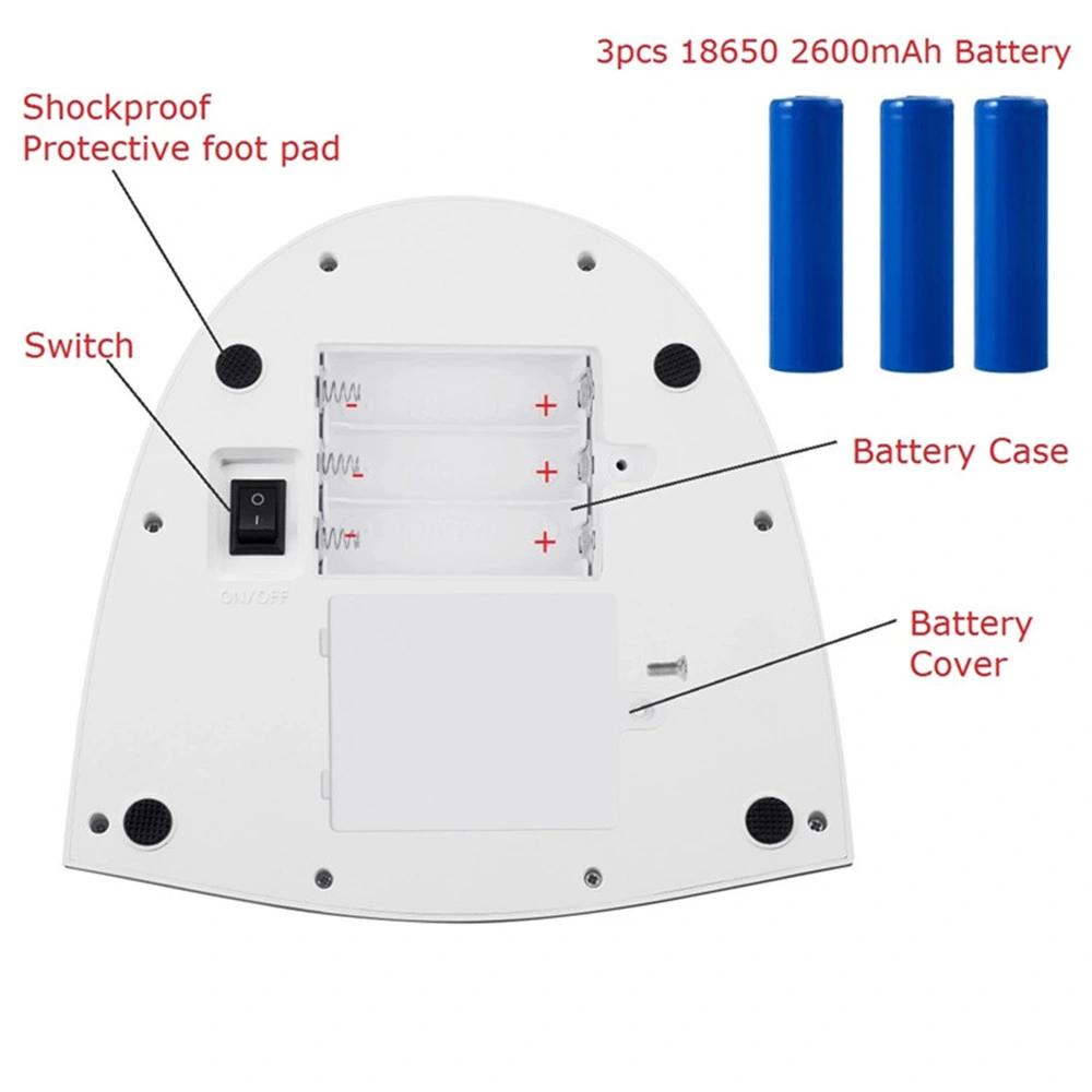 Fournisseurs de produits de beauté en gros Lampe à ongles LED sans fil de 60W avec capteur automatique