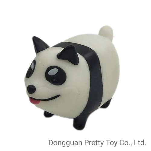 Custom Cheap Siberian Husky Cartoon Dog PVC Figure Toys