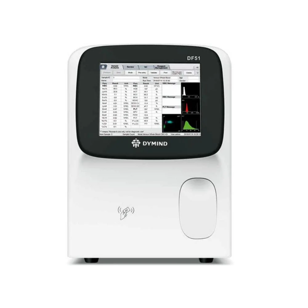 Заводские продажи полностью автоматический 5-компонентный анализ крови на гематологический анализатор Медицинское оборудование