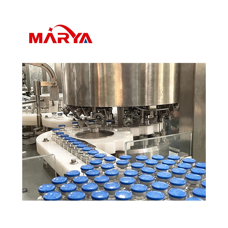 Marya Fully Automatic Vaccine Injectable Auger Powder Filling Machine with Washing Drying Machine