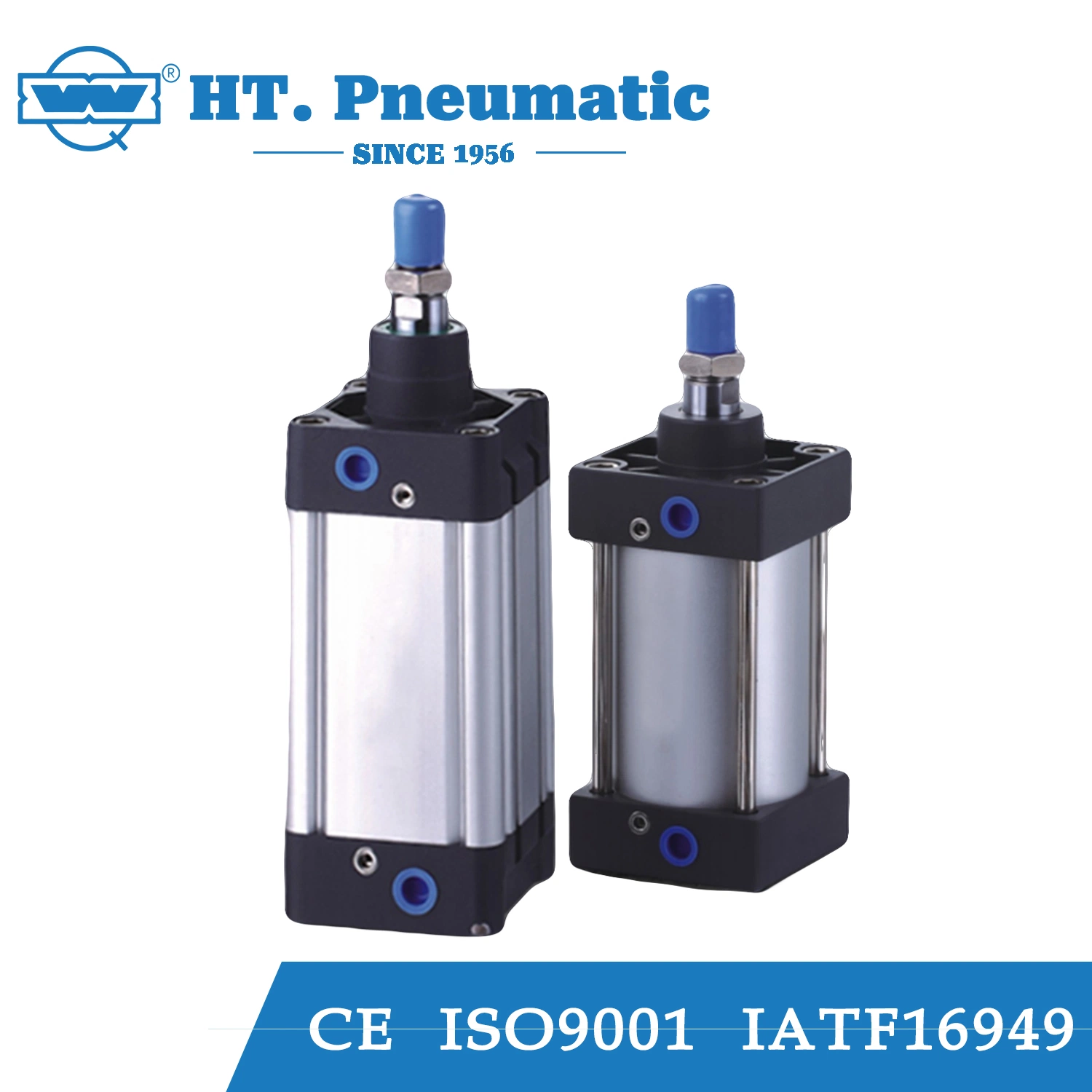 ISO 6431 Professional Export of Cylinder with Pneumatic Cushioning, Self-Adjusting at Both Ends Qgsc (U) Series Standards-Based Cylinder