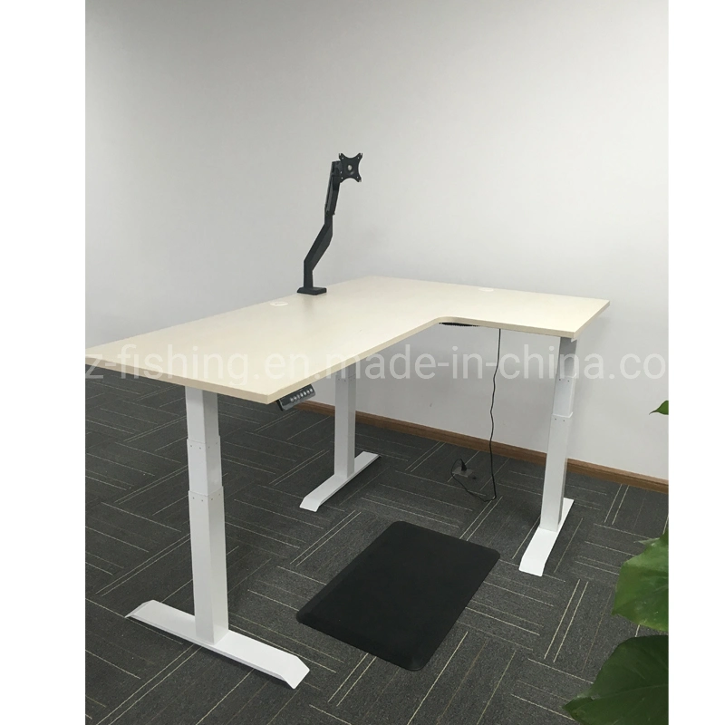 Sentarse y pararse moderno escritorio Oficina regulable en altura de escritorio