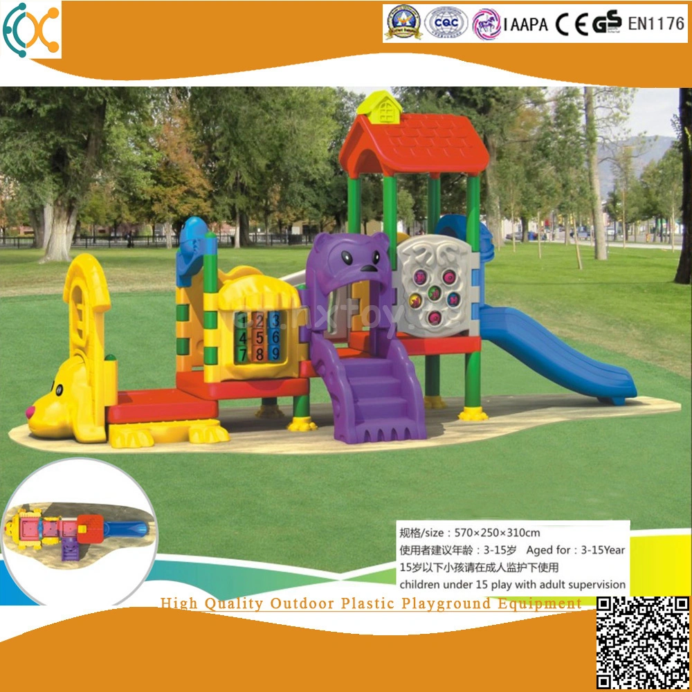 High quality/High cost performance  Toddler Outdoor Plastic Amusement Park Equipment