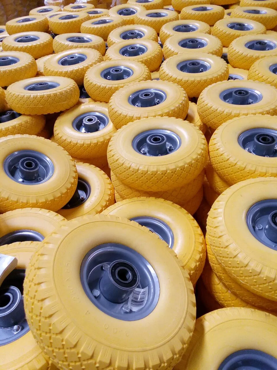 260*85 3.00-4 Pneumatic Rubber Wheel with Plastic Rim