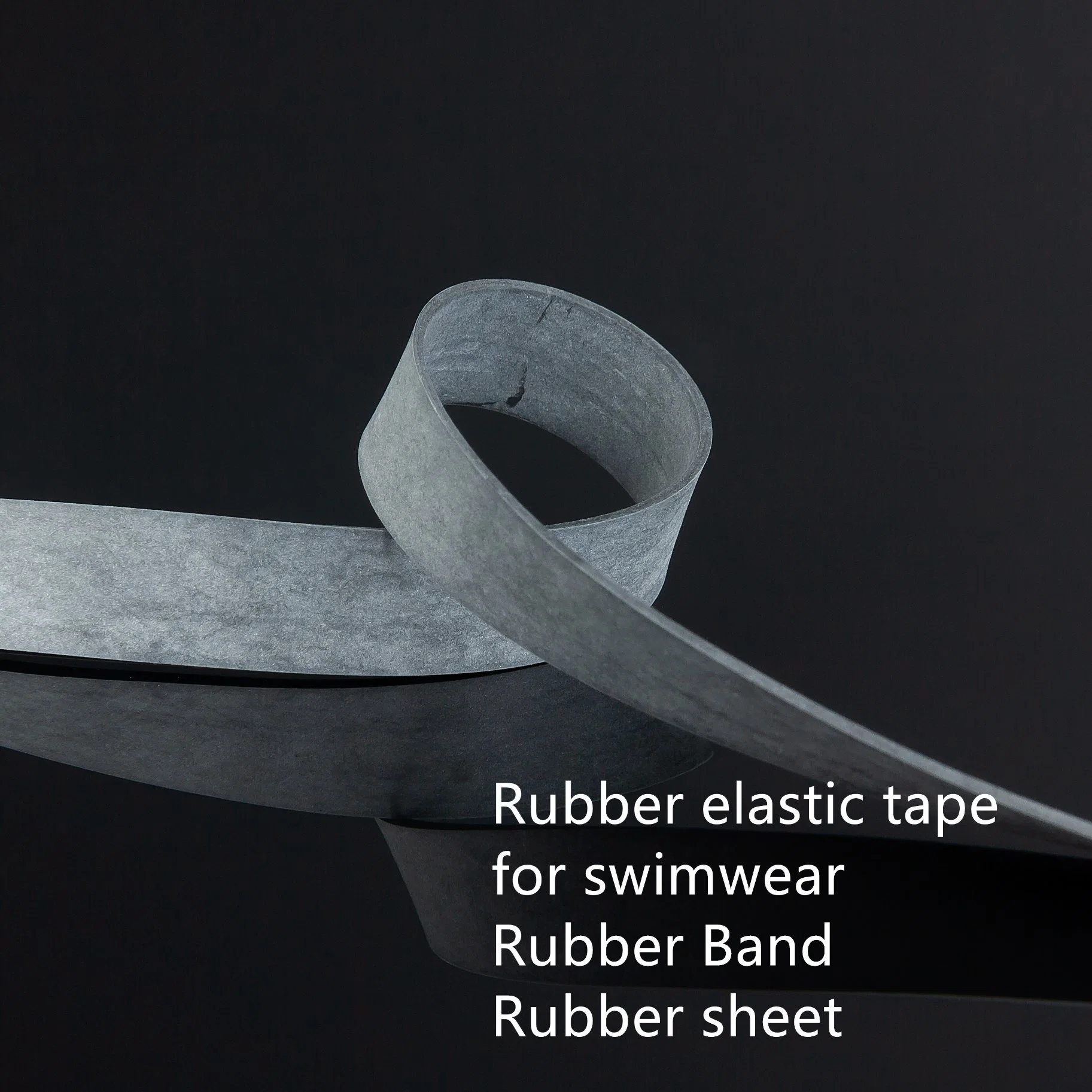 15mm Natural Rubber Elastic Band for Swimwear