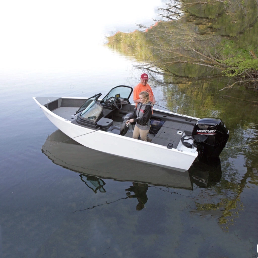 Kinocean All Welded Aluminum Center Console Fishing Vessel Jet Bass Speed Boat