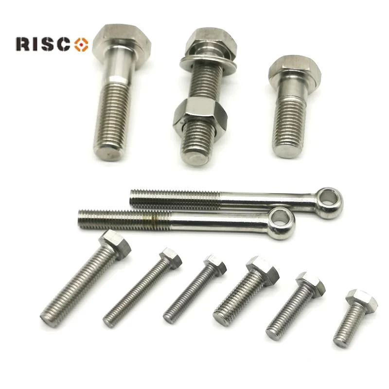 Stainless/Duplex Steel Fastener S31803/32750/32760/304/316 Customed Manufacturer Eye/Stud/Hex/Carriage/Allen/Hex Socket Head Cap/Anchor Bolt