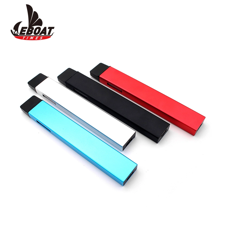 Personnaliser le logo 1.0ml Vape stylo jetable avec bobine en céramique 280mAh Batterie à recharger Hhc Vape Pod