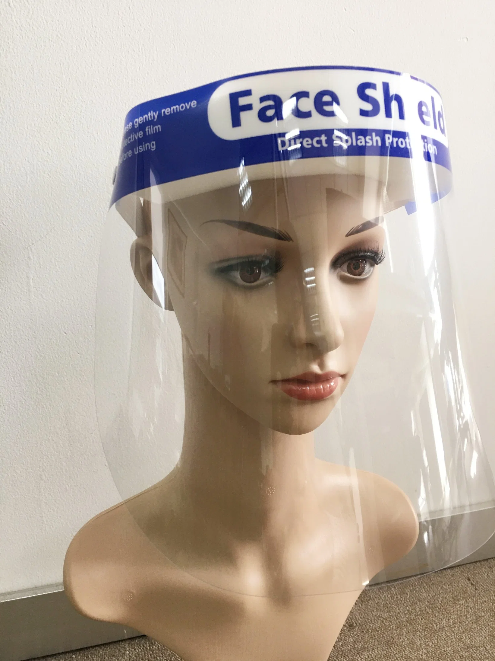 Factory Direct Skin Friendly Dustproof Anti-Fog Adjustable Eye Protective Faceshield Disposable Face Shield