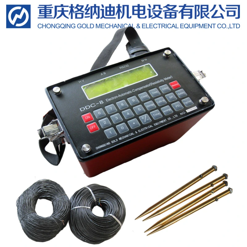 Groundwater Detector Ddc-8 Geophysical Resistivity Meter Equipment Vertical Electrical Sounding Instrument Terrameter